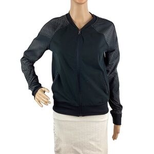 Under Armour Jacket Semi-Fitted Black Size XS Full Zip